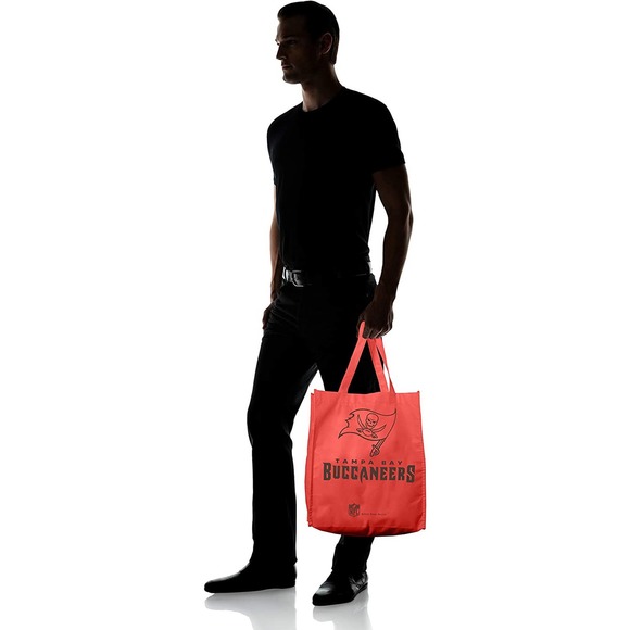 FOCO NBA Los Angeles Clippers Printed Reusable Grocery Tote Bag - Picture 2 of 3